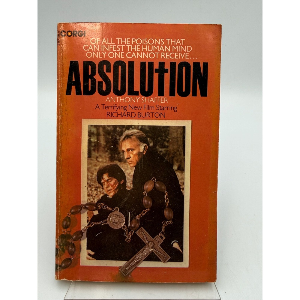 Absolution Anthony Shaffer 1979 Corgi Paperback Movie Tie-In Richard Burton